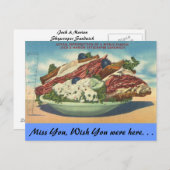 ミズーリ、超高層ビルサンドイッチ ポストカード (正面/裏面)