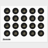 ミズーリMo Total 太陽の Eclipse 2024 ラウンドシール (シート)