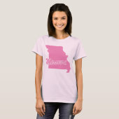 ミズーリTシャツの州 Tシャツ (正面フル)