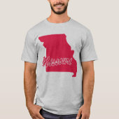 ミズーリTシャツの州 Tシャツ (正面)