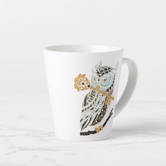 ミズ素晴らしミ カフェラテマグ (右アングル)