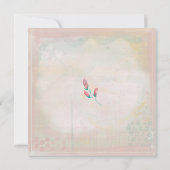 ミセスとミセス春の水の色の金ゴールド幾何学的 (裏面)