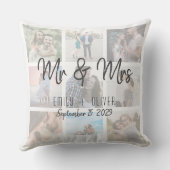 ミセスの写真結婚装飾用クッション クッション (裏面)