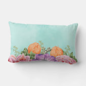 ミセスの日結婚付の水彩花 ランバークッション (裏面)