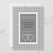 ミセスの結婚誓の更新招待状 招待状 (裏面)