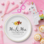 ミセスエレガント・ウェディング・パーティー ペーパープレート (パーティー)