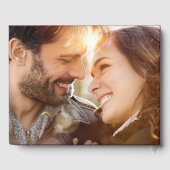 ミセスエレガント・フォト・バーグンディ結婚ズ ゲストブック (裏面)