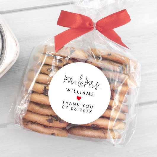 ミセスカスタムの客人は結婚感謝の気持ちを持って ラウンドシール