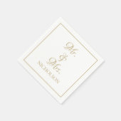 ミセスカスタムズのナプキン結婚に スタンダードカクテルナプキン (角)