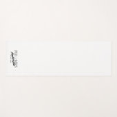 ミセスカスタムズの家族結婚ギフト ヨガマット (正面(横))