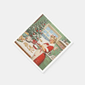 ミセスクロースホリデーベーキングデライト スタンダードカクテルナプキン (角)