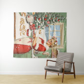 ミセスクロースホリデーベーキングデライト タペストリー (インサイチュ(横))