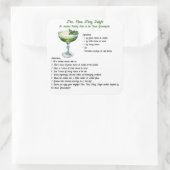 ミセスクロースミンティディライトカクテルレシピ スクエアシール (バッグ)