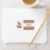 ミセスクロース住所の宛名ラベル ラベル (インサイチュ)