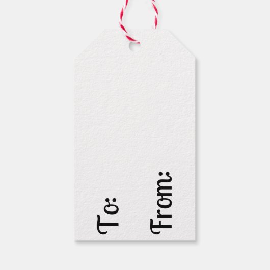 ミセスクロース姿クリスマスホリデーギフトラベル ギフトタグ (裏面)