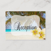 ミセスビーチ結婚式 |カスタマイズ エンクロージャーカード (裏面)