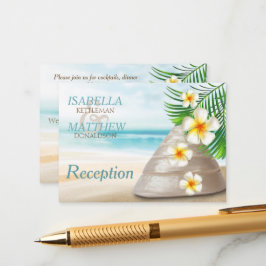 ミセスビーチ結婚式 |披露宴 エンクロージャーカード