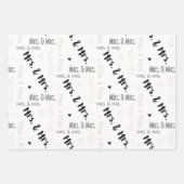 ミセスミセス結婚ズ ラッピングペーパーシート (正面3)