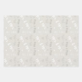 ミセスミセス結婚ズ ラッピングペーパーシート (正面)