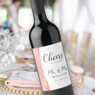 ミセスモダンズ結婚の ワインラベル