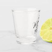 ミセスモダンズ・アンド・リングや輪のデザイン結婚さん ショットグラス (左)