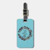 ミセスリースターコイズラゲッジタグ ラゲッジタグ (正面縦)