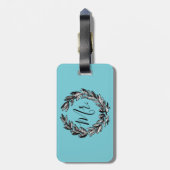 ミセスリースターコイズラゲッジタグ ラゲッジタグ (裏面縦)