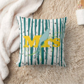 ミセス又はミセスが樺の木ツリー枕をパーソナライズ クッション (ブランケット)