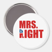 ミセス右 マグネット (正面/裏面)