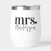 ミセス名パーソナライズされた結婚前 (左面)