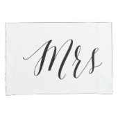 ミセス氏の彼の結婚カップルのロマンチックな寝室 枕カバー (正面右)