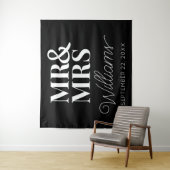 ミセス氏の結婚ブライダルシャワーモダン背景 タペストリー (インサイチュ)