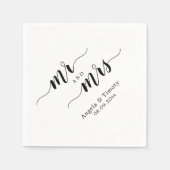 ミセス結婚ズ スタンダードカクテルナプキン (正面)