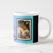 ミセス結婚ズ、周年記念、ギフトパーソナライズされた ジャンボコーヒーマグカップ (右)