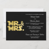 ミセス結婚ズ 招待状 (正面)