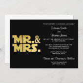 ミセス結婚ズ 招待状 (正面/裏面)