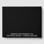 ミセス結婚フォトスクエレガントリプト ゲストブック (裏面)