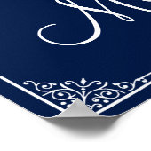 ミセス結婚・ヴィンテージ ポスター (角)