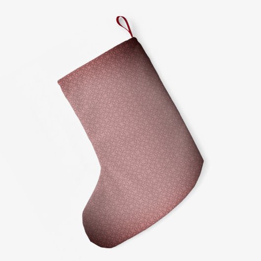 ミセス・アンド・ミセス・サングリア・ダマスクの年と名前 スモールクリスマスストッキング (裏面 (吊り時))