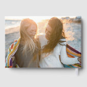 ミセス・アンド・ミセス・ブラック・フォトフォイル・レズ結婚ビアン ゲストブック (裏面)