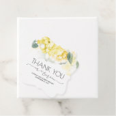 ミセス・イエロー・フローラ・サンキュー・メッセージカード フェイバータグ (インサイチュ)