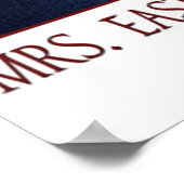 ミセス・イースタン米銀河系、カレン・ハック – 2 ポスター (角)