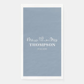 ミセス・エレガントシンプル |ほこりっぽい青 (正面)