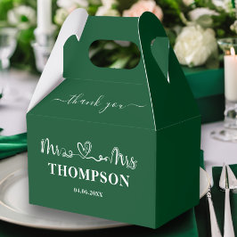 ミセス・エレガントシンプル |エメラルドグリーン フェイバーボックス