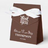 ミセス・エレガントシンプル |ブラウン フェイバーボックス (正面サイド)