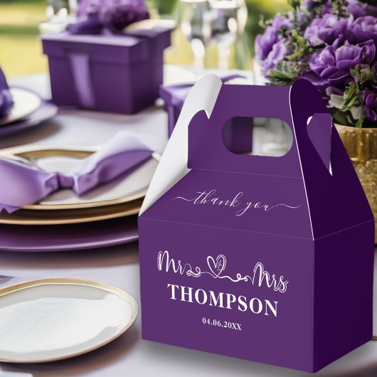 ミセス・エレガントシンプル |紫 フェイバーボックス