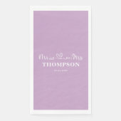 ミセス・エレガントシンプル |薄紫紫 (正面)