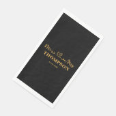 ミセス・エレガントシンプル |黒い金ゴールド (コーナー)