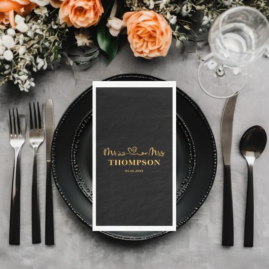 ミセス・エレガントシンプル |黒い金ゴールド