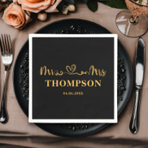 ミセス・エレガントシンプル |黒い金ゴールド